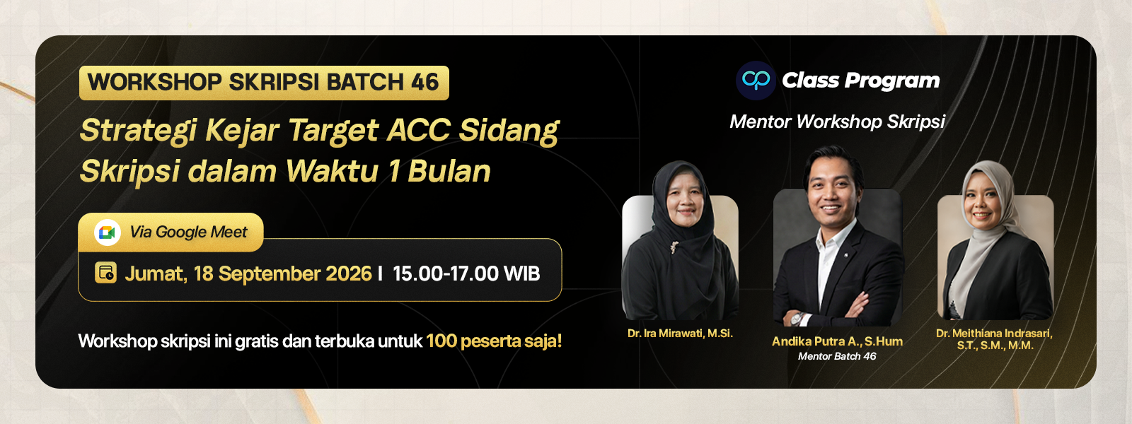 Slide Workshop Skripsi