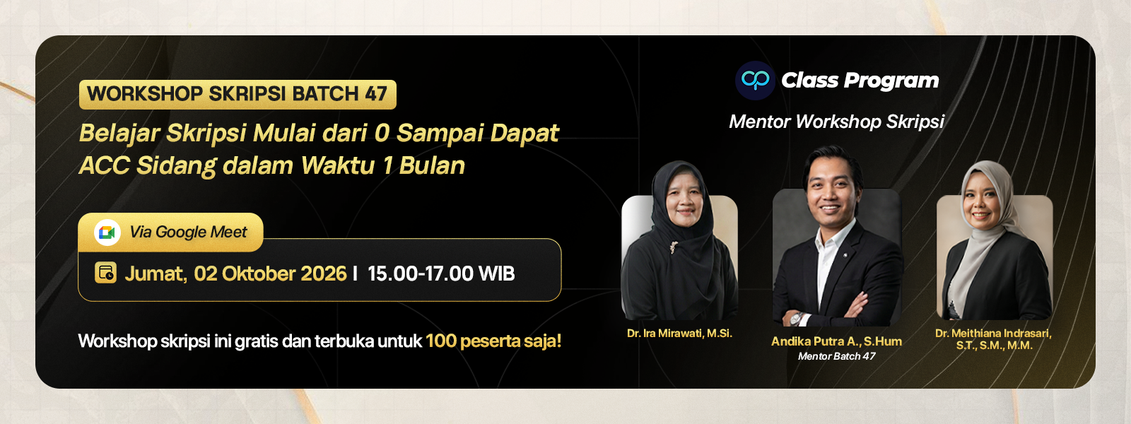 Slide Workshop Skripsi